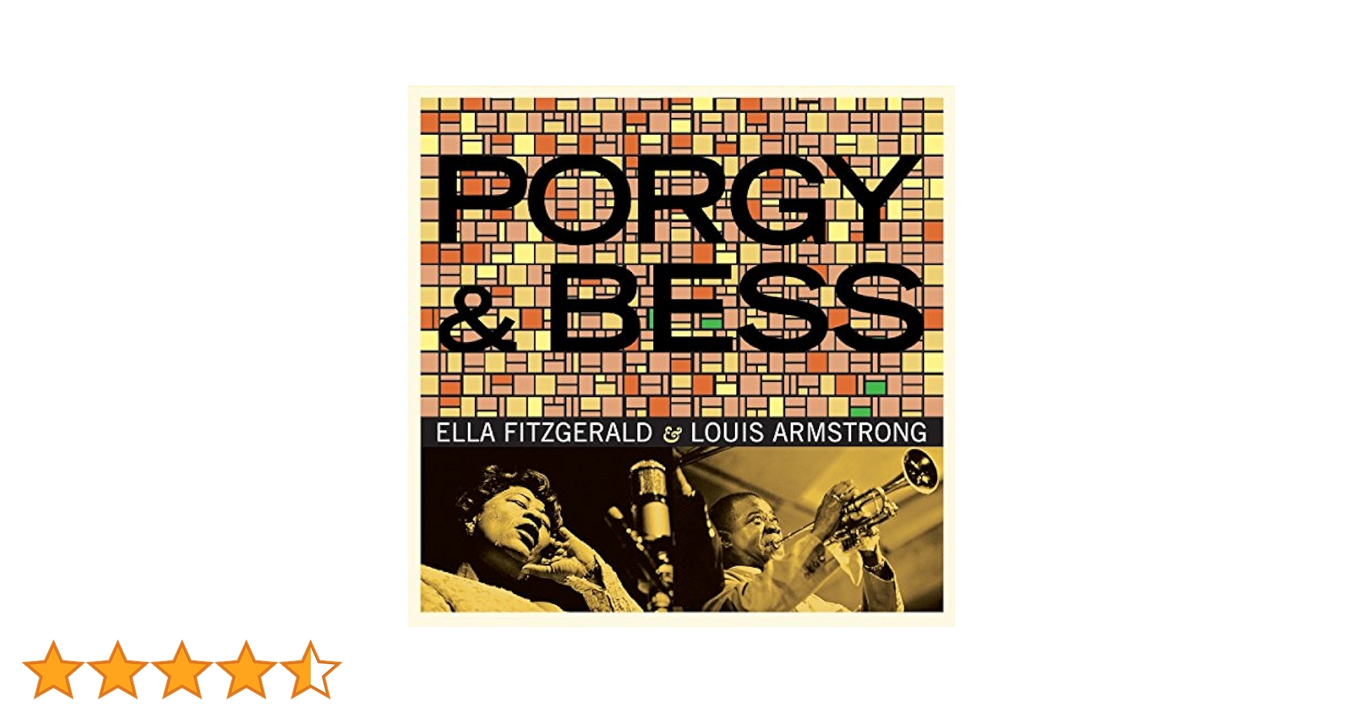 レア廃盤 Porgy&Bess エラ・フィッツジェラルド&ルイ・アームストロング Amazon.co.jp: ポーギーとベス - エラ・フィッツジェラルド&ルイ